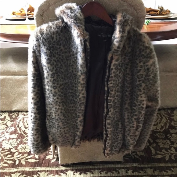 Faux fur jacket - Picture 2 of 2